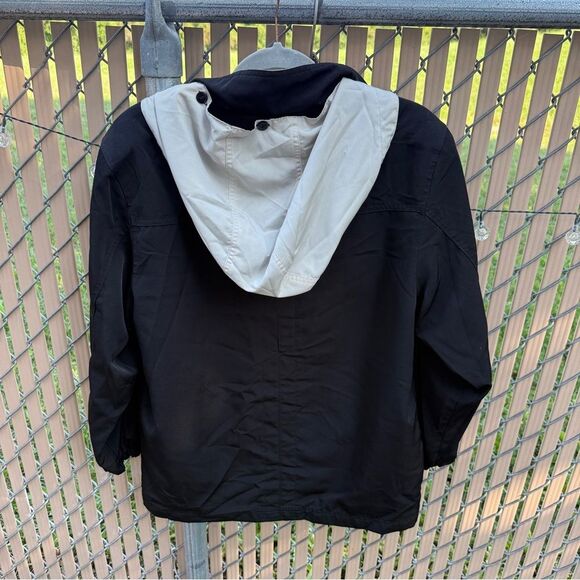 Braetan Jacket Mens Small Black Lined Full Zip Windbreaker Light Weight - Picture 9 of 11